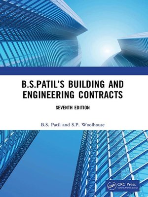 cover image of B.S.Patil's Building and Engineering Contracts